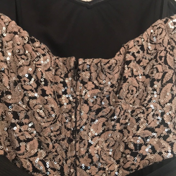 BCX dress formal blush/black dress - Picture 5 of 7